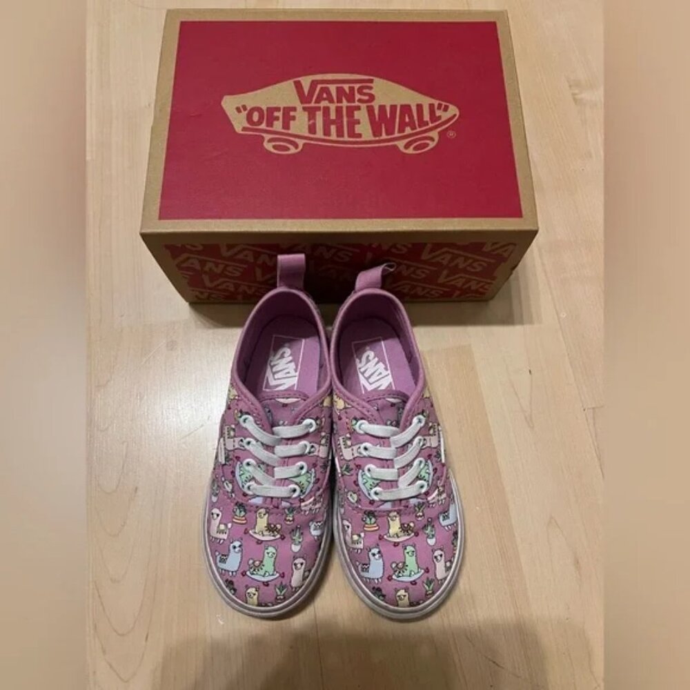 Vans toddler Llama Print